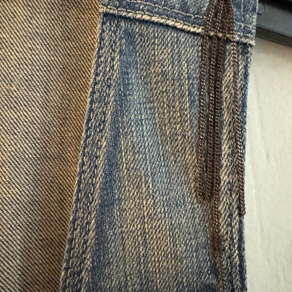 Diesel Denim Button Up Overalls Blue - Size small - Picture 6 of 7